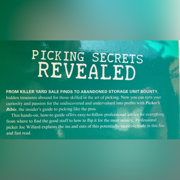 PICKER’S BIBLE 2nd Edition How To Pick Antiques Like The Pros BOOK EUC - Picture 9 of 10